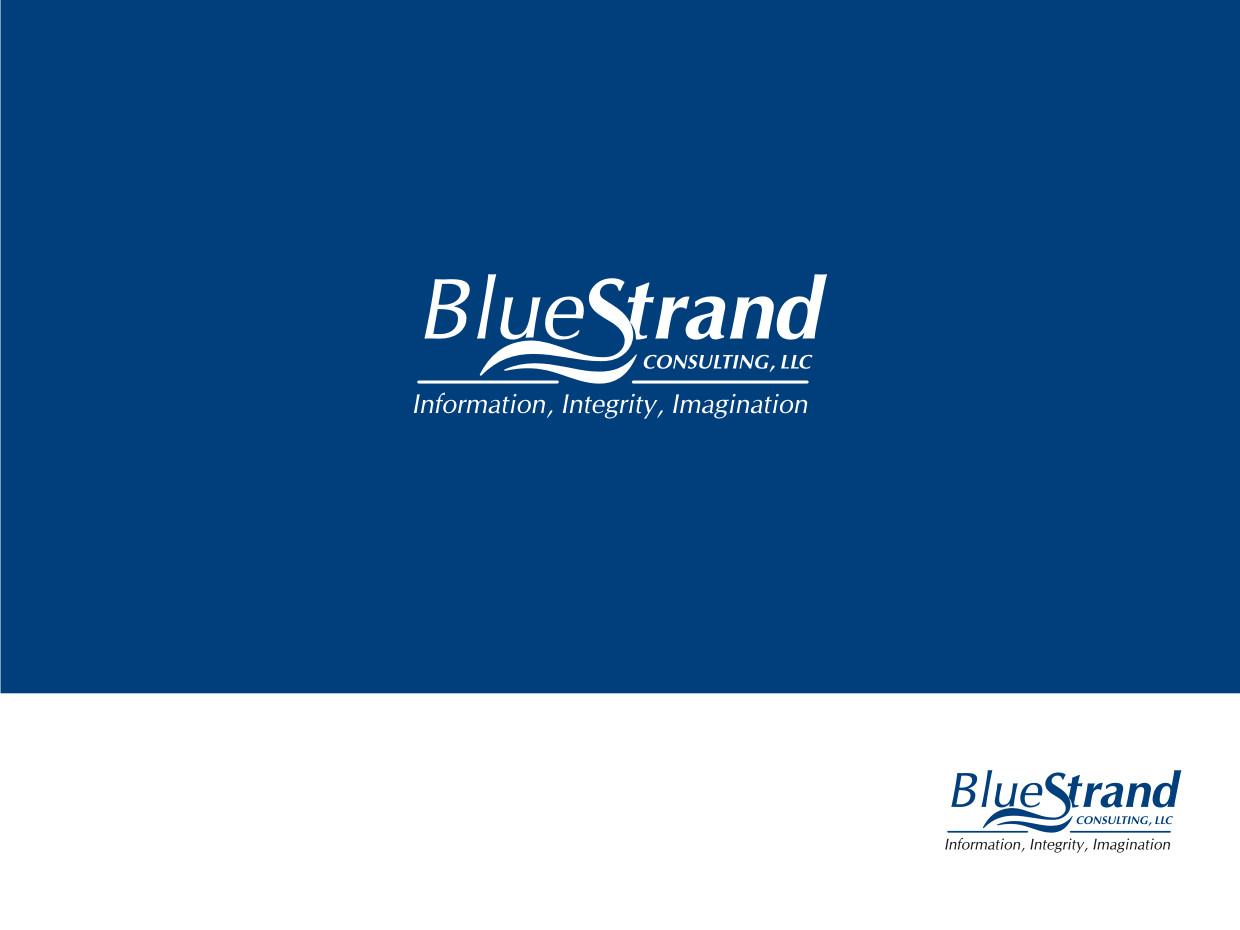 Logo Design by Atvento Graphics for Blue Strand Consulting LLC | Design #3784824