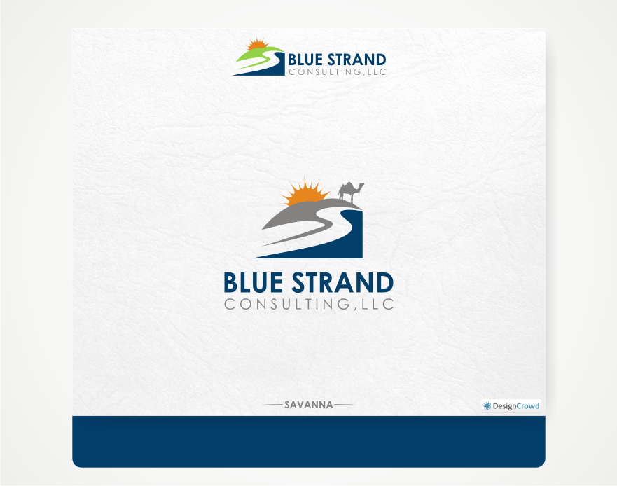 Logo-Design von Savana für Blue Strand Consulting LLC | Design #3693585