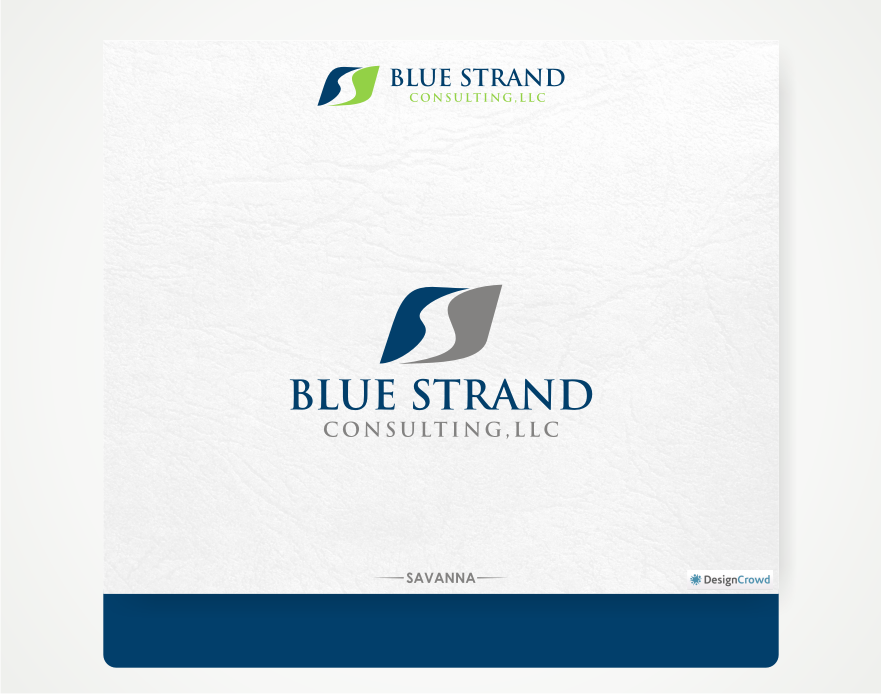 Logo Design by Savana for Blue Strand Consulting LLC | Design #3702134