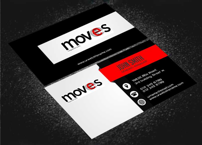 Business Card Design by AwsomeD for MOVES Media Ventures LLC | Design #3701084
