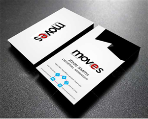 Business Card Design by AwsomeD for MOVES Media Ventures LLC | Design: #3701087
