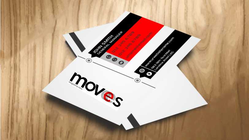 Business Card Design by AwsomeD for MOVES Media Ventures LLC | Design #3701091