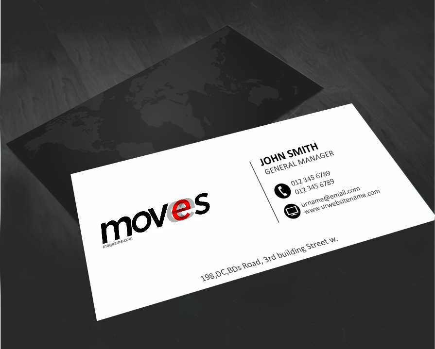 Business Card Design by AwsomeD for MOVES Media Ventures LLC | Design #3701093