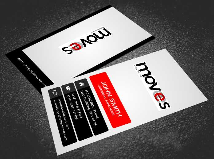 Visitenkarten-Design von AwsomeD für MOVES Media Ventures LLC | Design #3701095