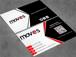 Business Card Design by AwsomeD for MOVES Media Ventures LLC | Design: #3701102