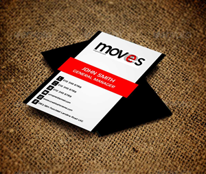 Business Card Design by AwsomeD for MOVES Media Ventures LLC | Design: #3701104