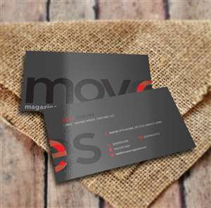 Business Card Design by a7mddz for MOVES Media Ventures LLC | Design: #3698608