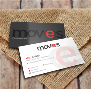 Business Card Design by a7mddz for MOVES Media Ventures LLC | Design: #3698612