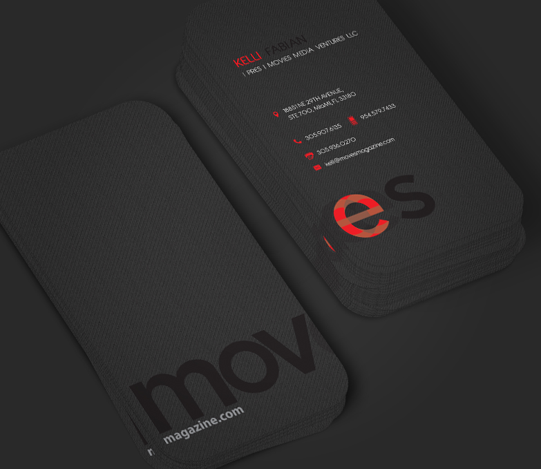 Business Card Design by a7mddz for MOVES Media Ventures LLC | Design #3698664