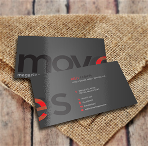 Business Card Design by a7mddz for MOVES Media Ventures LLC | Design: #3700919