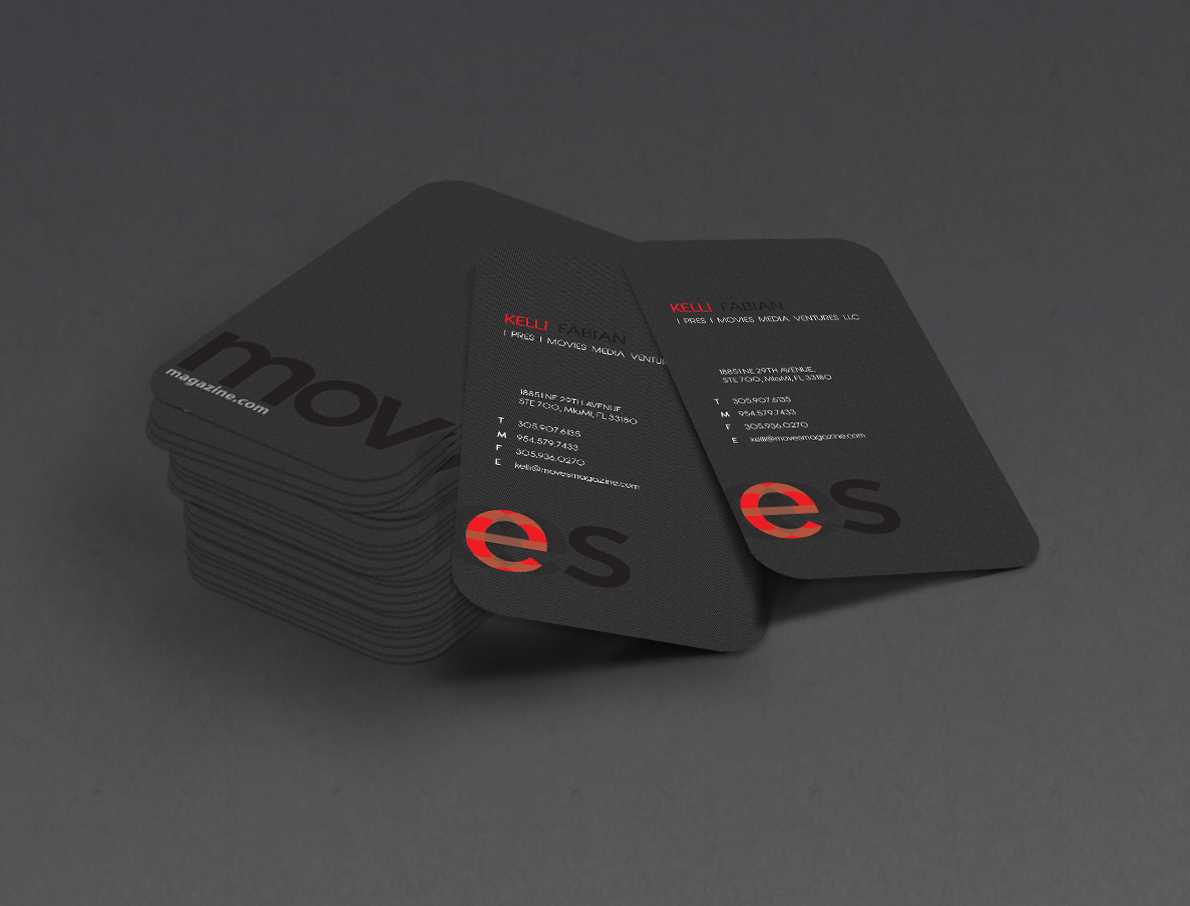 Business Card Design by a7mddz for MOVES Media Ventures LLC | Design #3700930