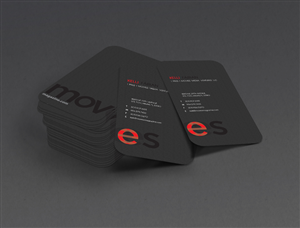 Business Card Design by a7mddz for MOVES Media Ventures LLC | Design: #3700930