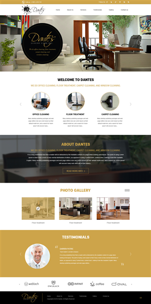 Wordpress Design by pb for Dante's Luxury Care | Design: #3703424