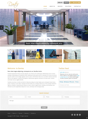 Wordpress Design by pb for Dante's Luxury Care | Design: #3703430