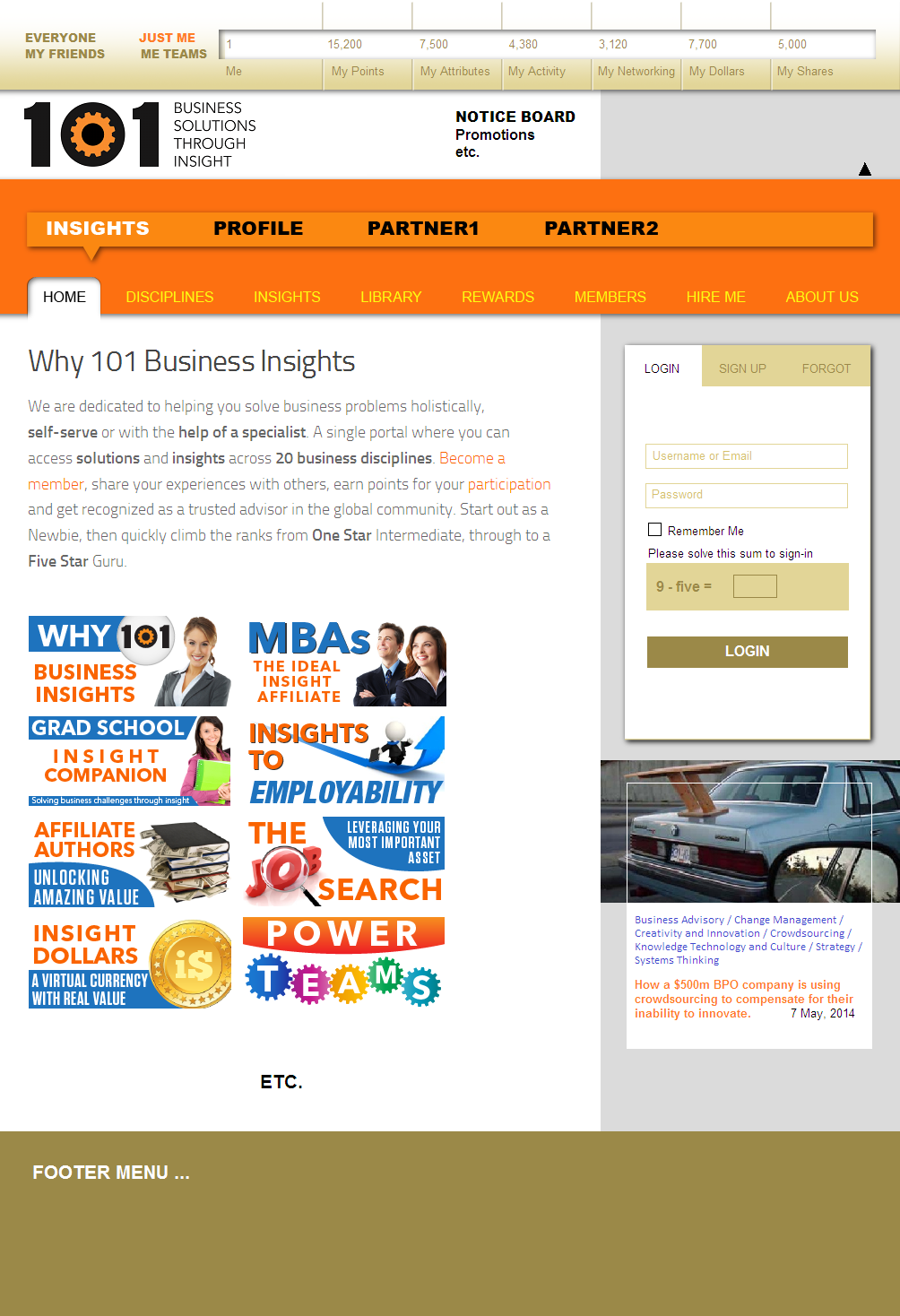 Web Design par coa pour Business Insights Group | Design #3720868