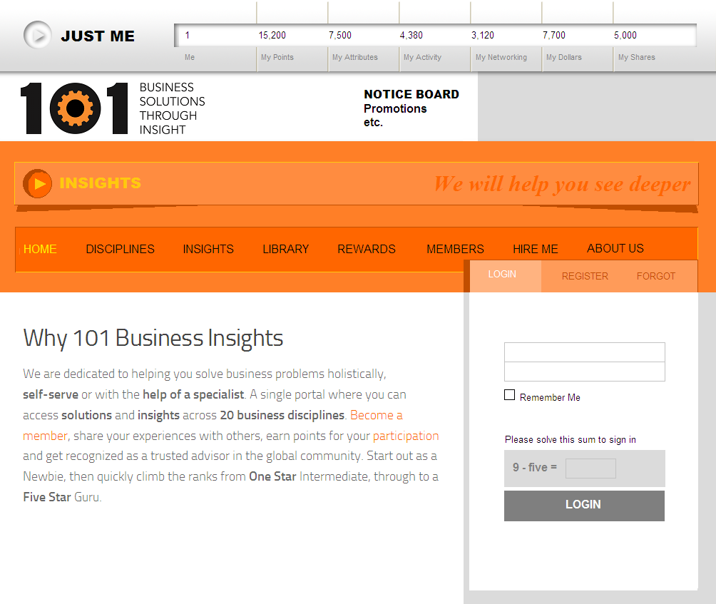Web-Design von coa für Business Insights Group | Design #3742838