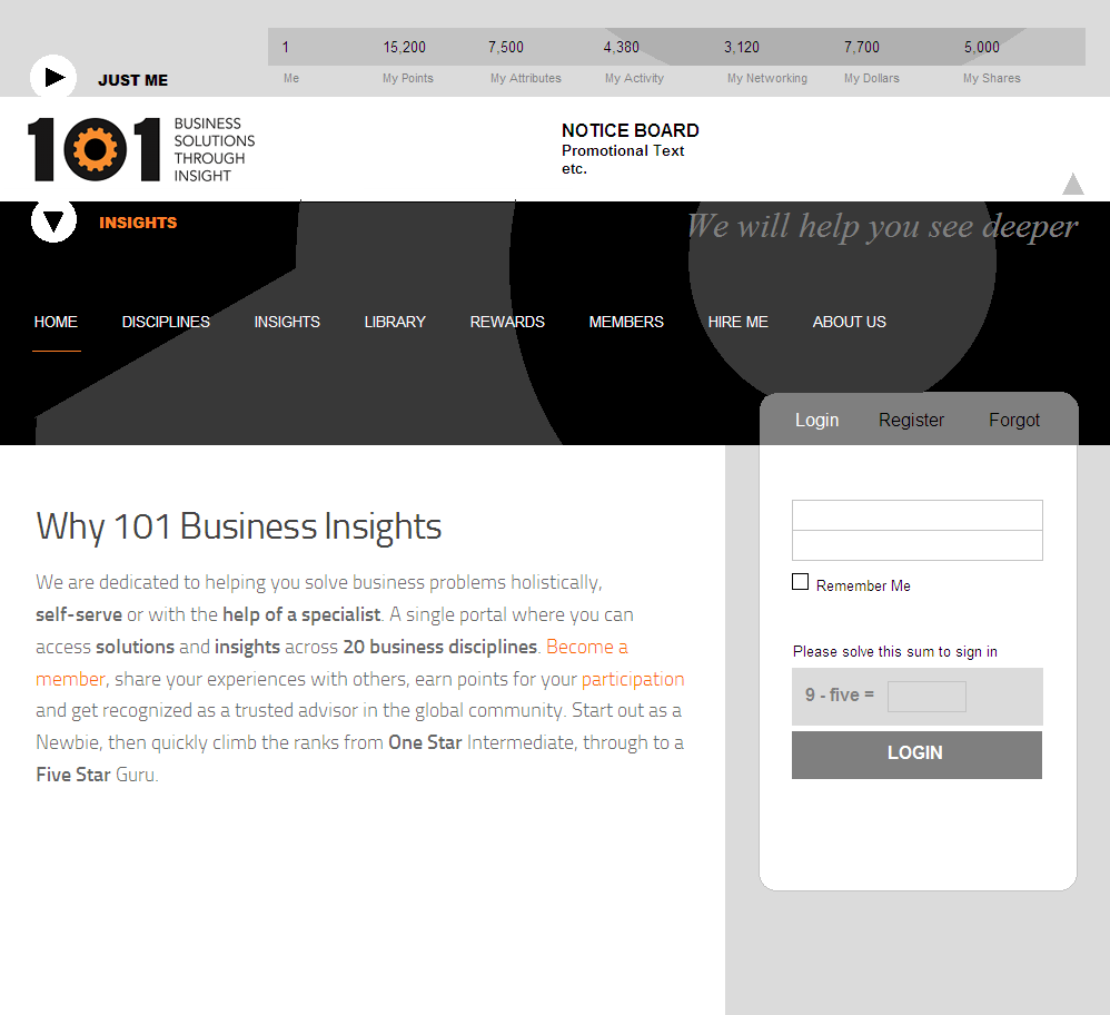 Web Design by coa for Business Insights Group | Design #3742862