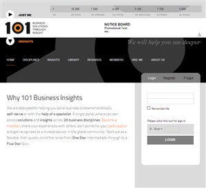 Web Design par coa pour Business Insights Group | Design : #3742862