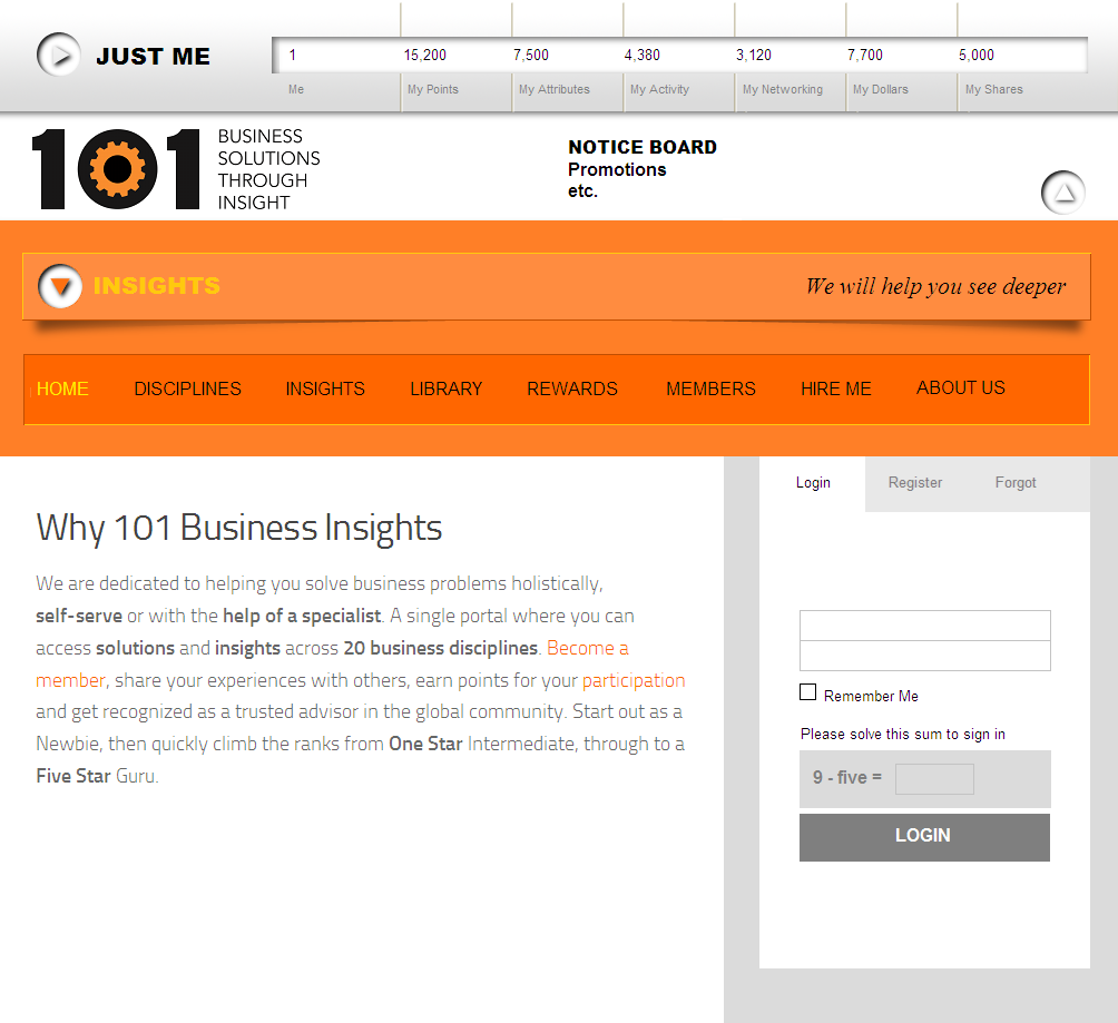 Web Design by coa for Business Insights Group | Design #3755200