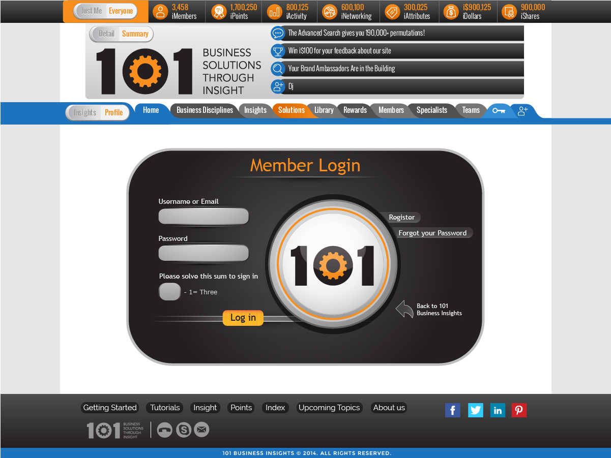 Web Design by Zaeem Ahmad for Business Insights Group | Design #3876573