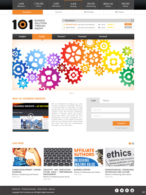 Web Design par pb pour Business Insights Group | Design : #3699111