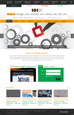 Web Design par pb pour Business Insights Group | Design : #3699112