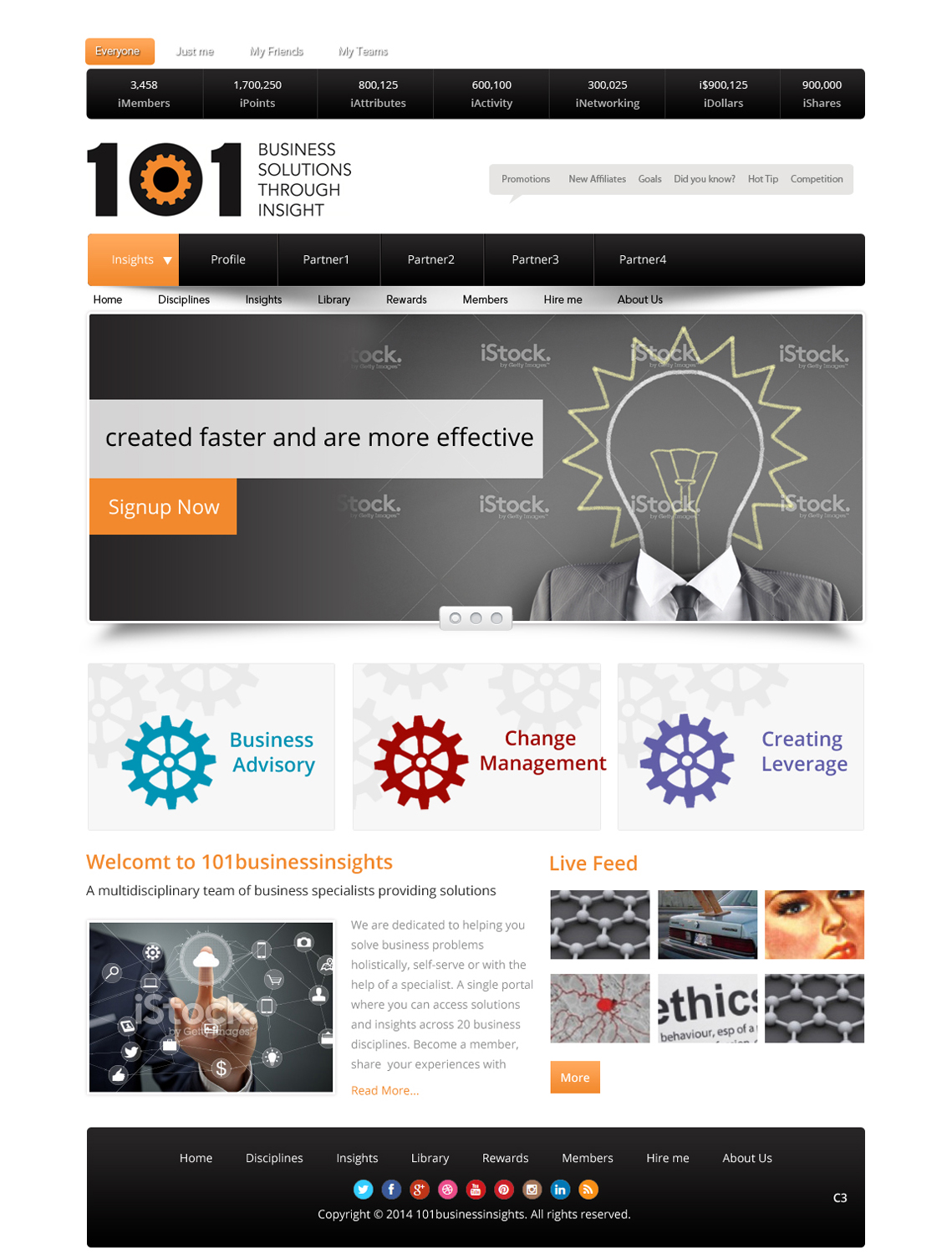 Web Design par pb pour Business Insights Group | Design #3703332