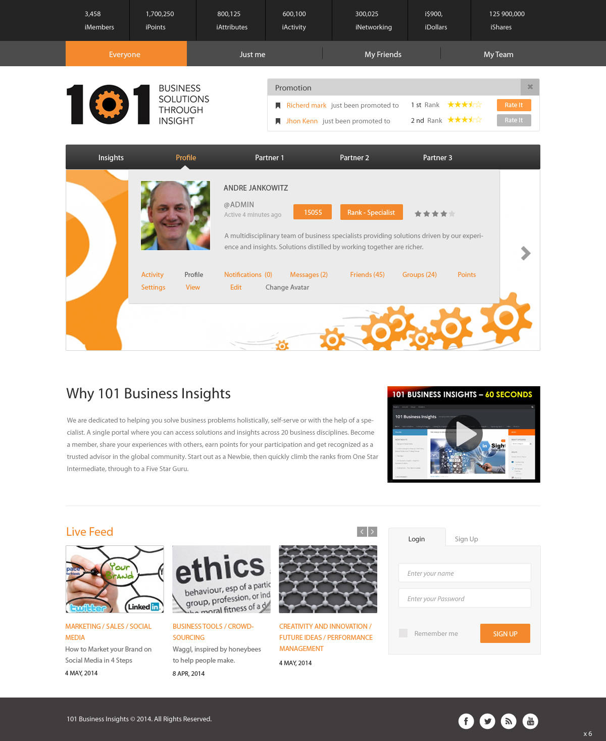 Web Design by pb for Business Insights Group | Design #3703344
