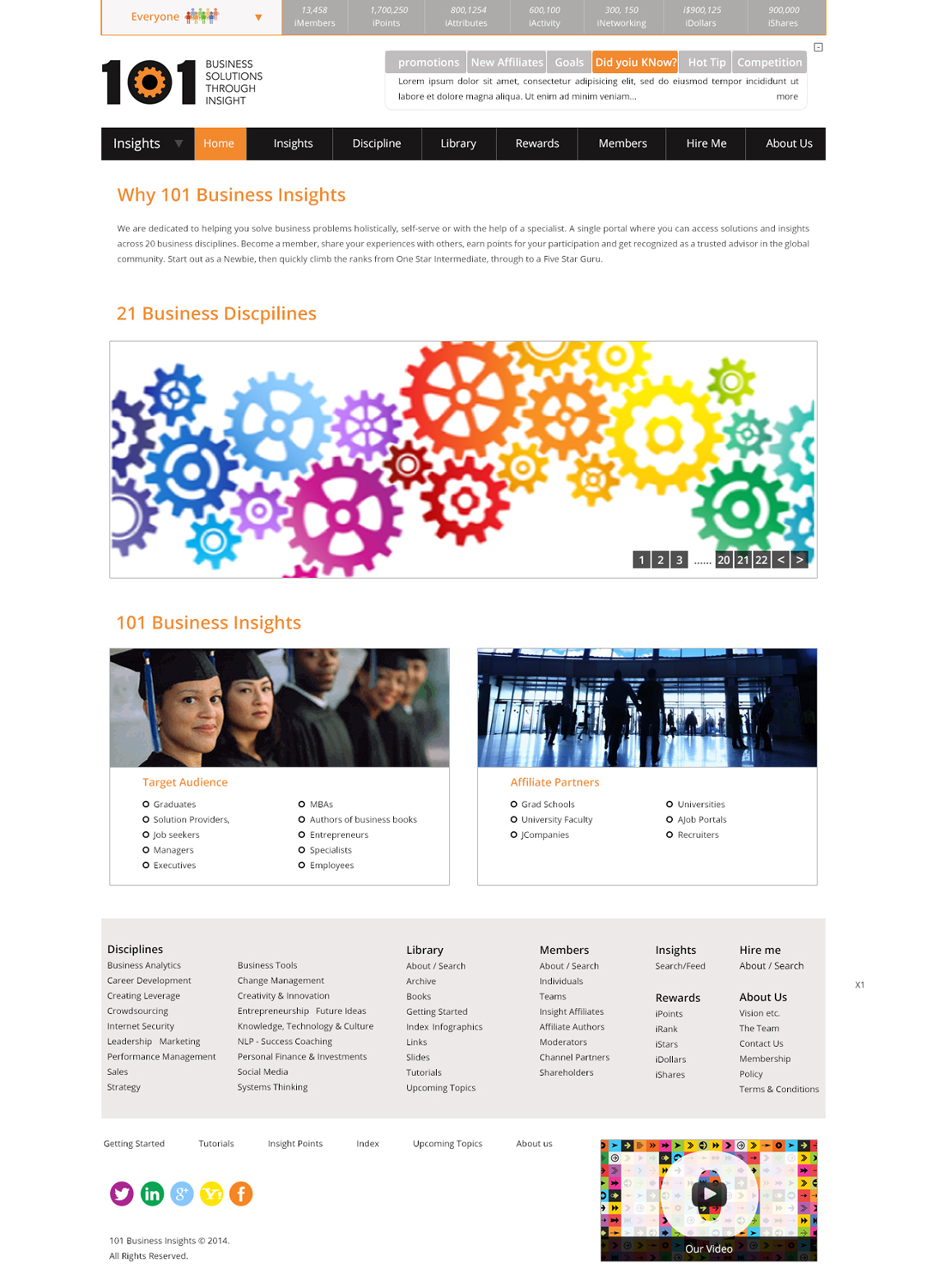 Web-Design von pb für Business Insights Group | Design #3716673