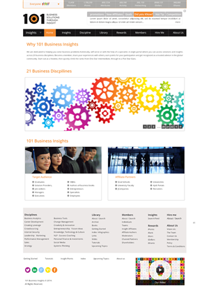 Web Design par pb pour Business Insights Group | Design : #3716673