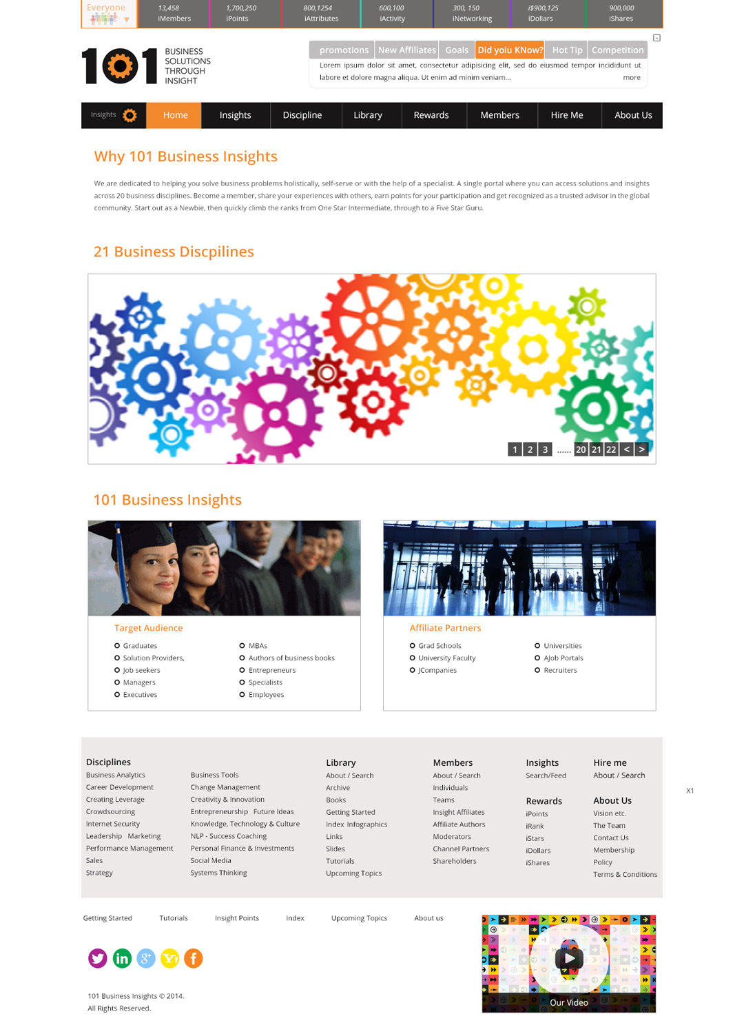 Web Design par pb pour Business Insights Group | Design #3721611
