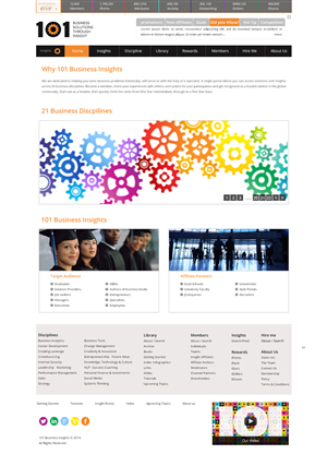 Web Design par pb pour Business Insights Group | Design : #3721611