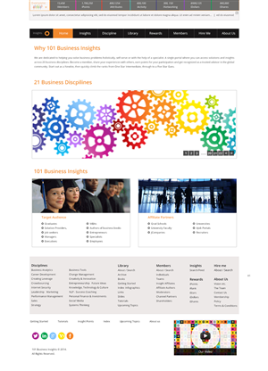 Web Design par pb pour Business Insights Group | Design : #3721637