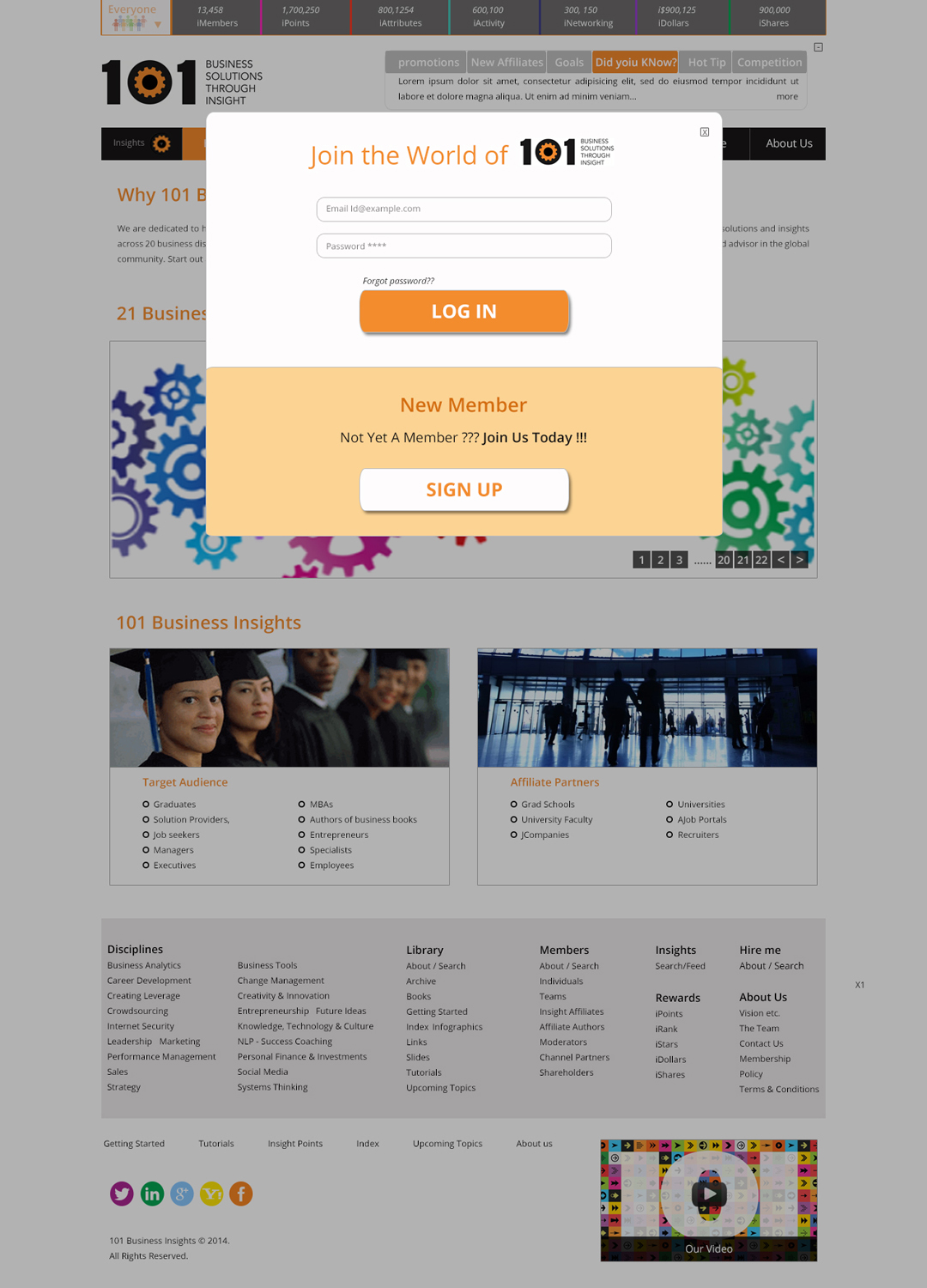 Web Design by pb for Business Insights Group | Design #3721640