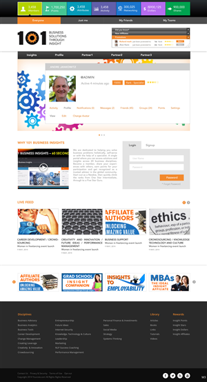 Web Design par pb pour Business Insights Group | Design : #3721660