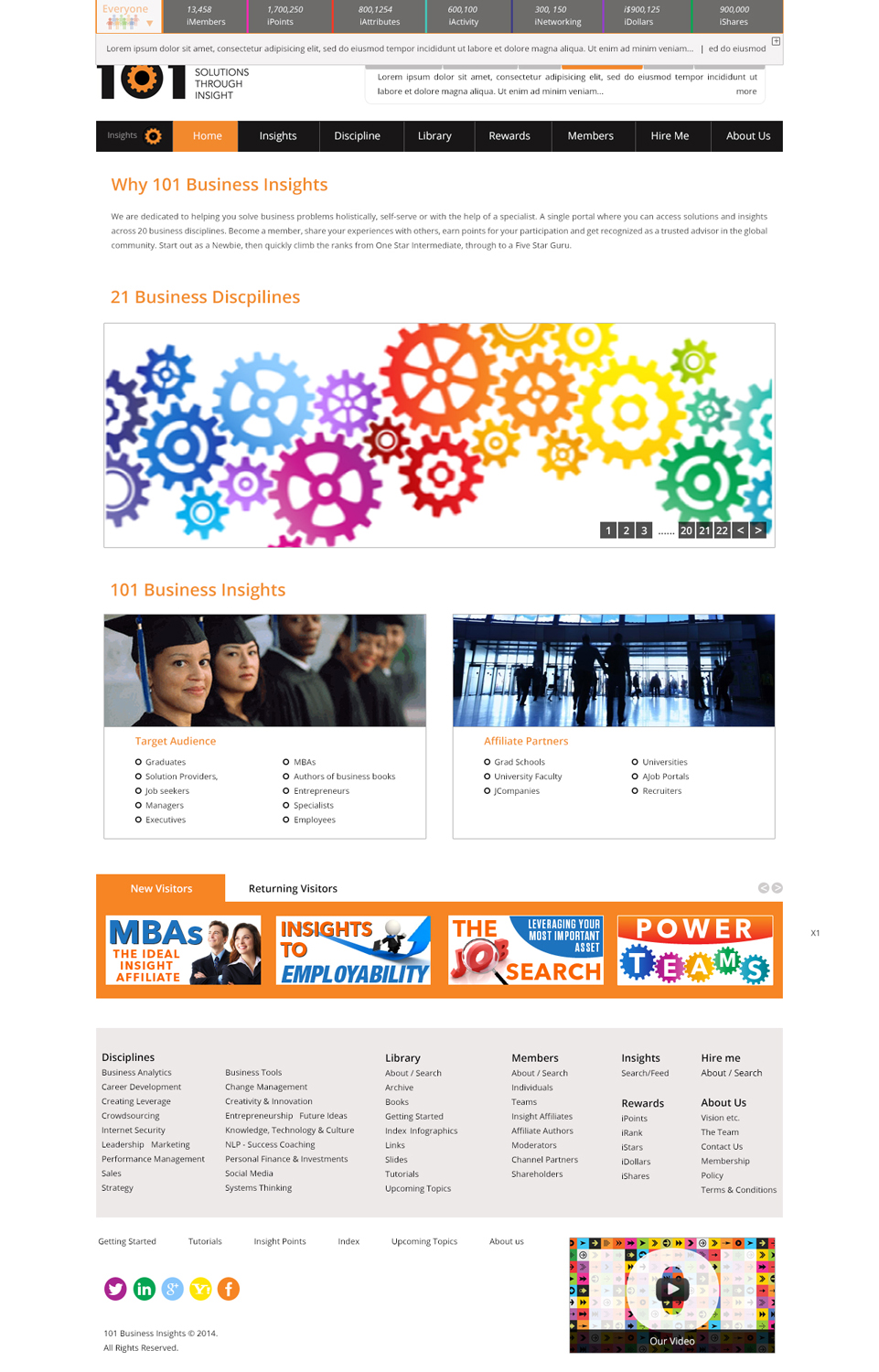 Web Design by pb for Business Insights Group | Design #3756949