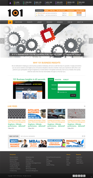 Web Design par pb pour Business Insights Group | Design : #3763681