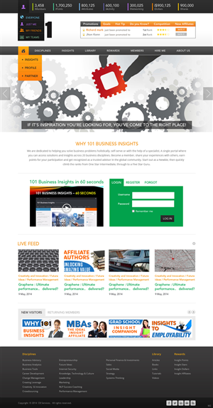 Web Design par pb pour Business Insights Group | Design : #3763684