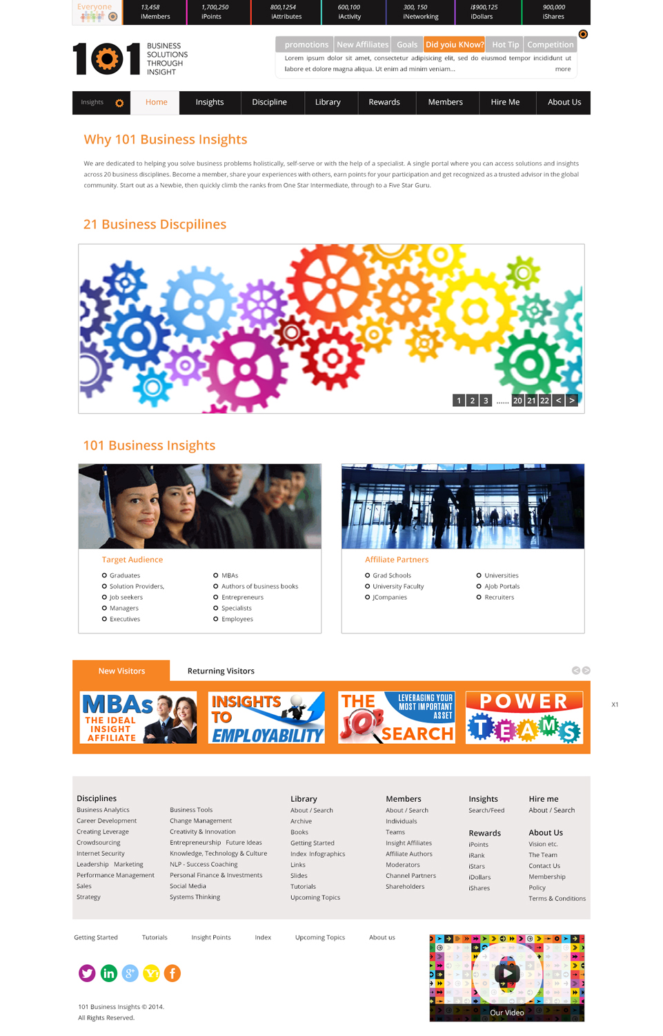 Web Design par pb pour Business Insights Group | Design #3776169