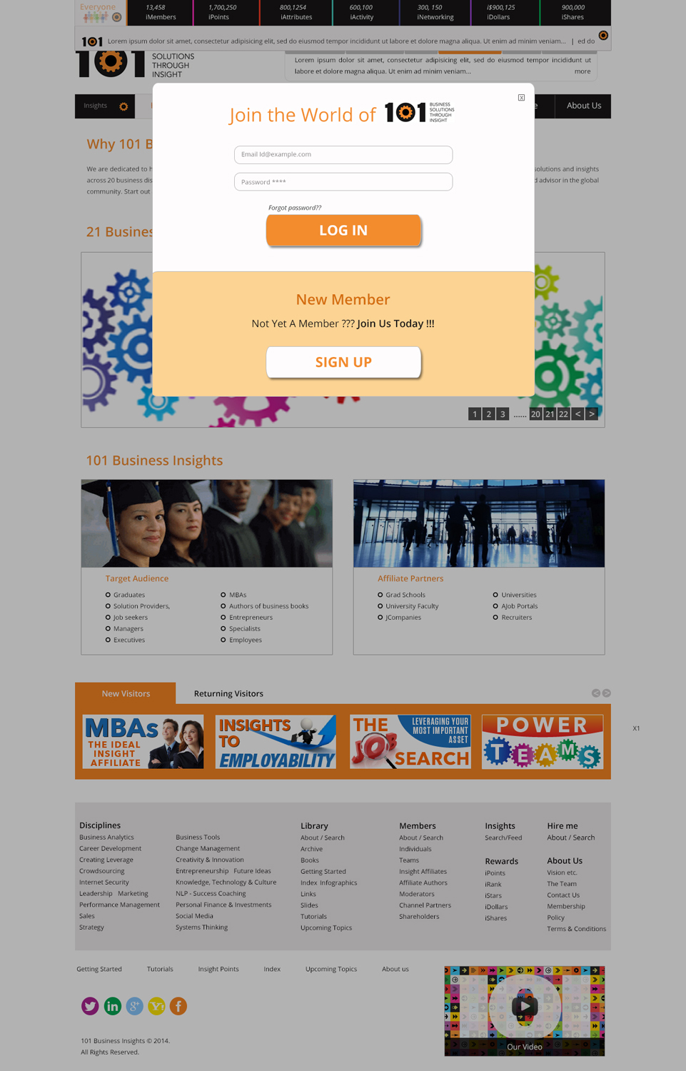 Web Design by pb for Business Insights Group | Design #3776171