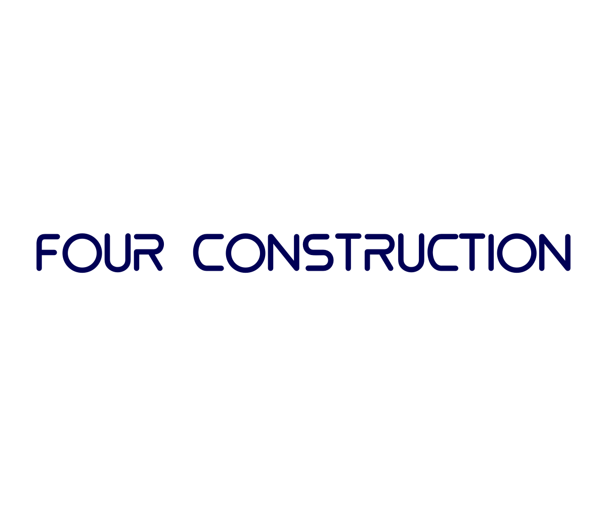 Logo Design by Sleeping Sun for Four Construction | Design #3698174
