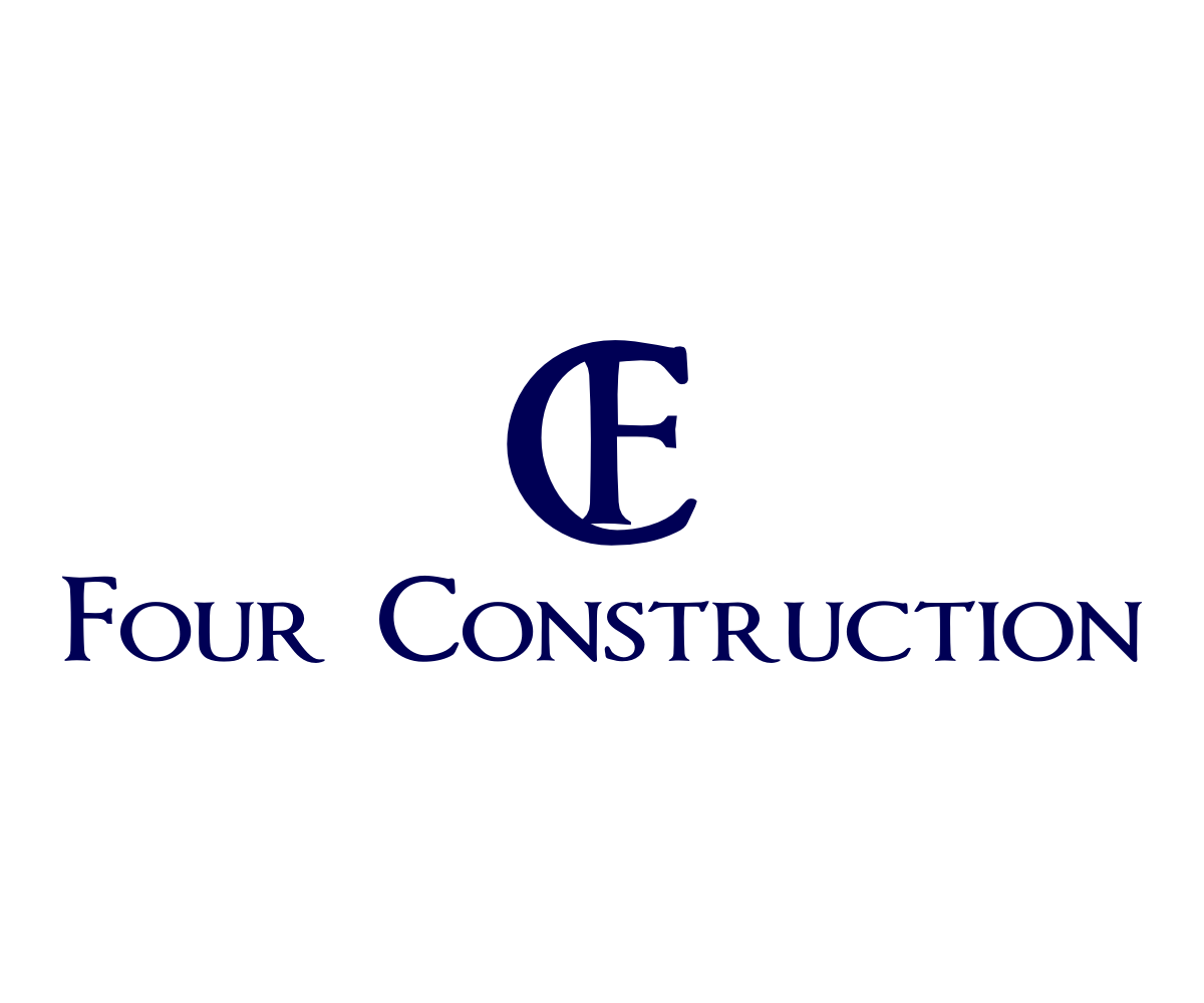 Logo Design by Sleeping Sun for Four Construction | Design #3698178