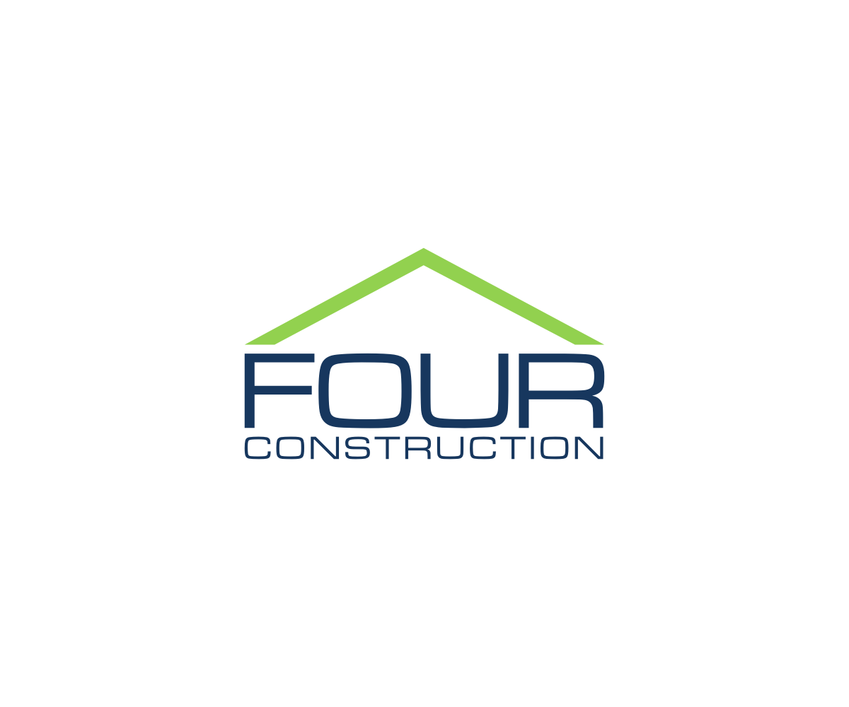 Logo Design by Sleeping Sun for Four Construction | Design #3700438