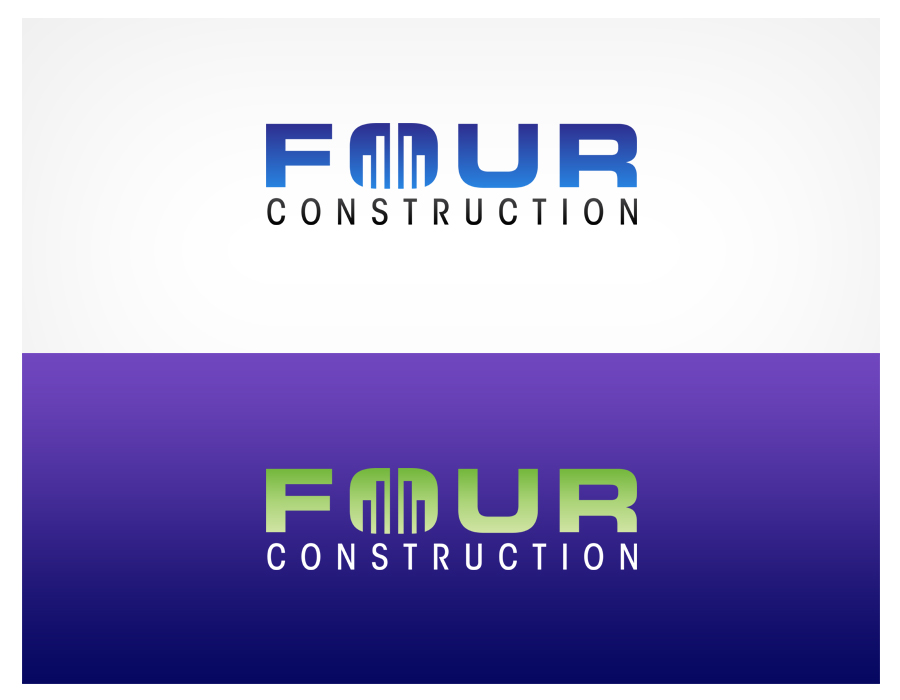 Logo Design by Spektron Designs for Four Construction | Design #3794628