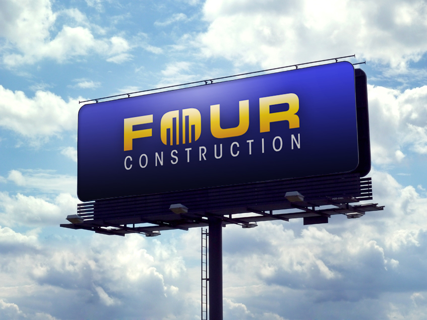 Logo Design by Spektron Designs for Four Construction | Design #3794988