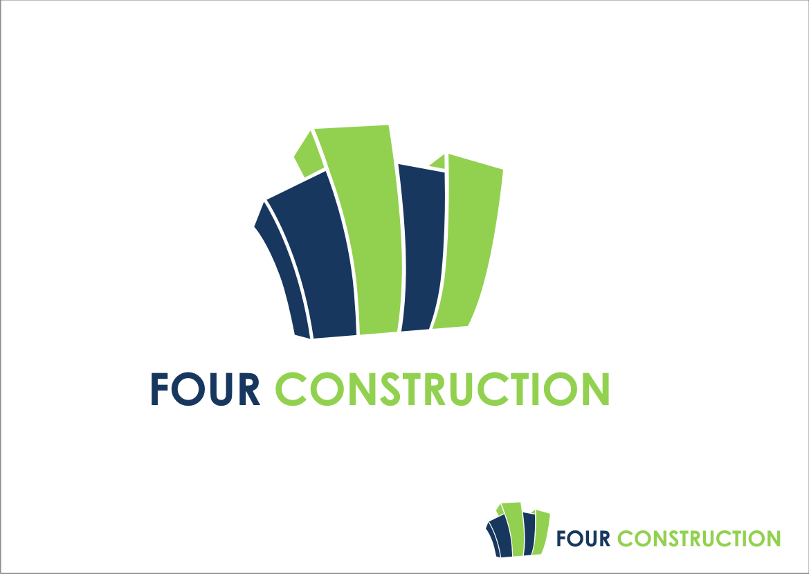 Logo Design by Arham Hidayat for Four Construction | Design #3745727