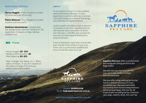 Brochure Design by an3 for this project | Design #3704832