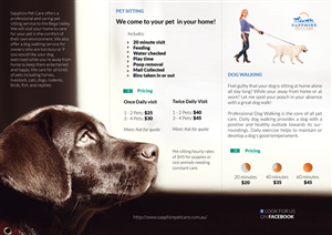 Brochure Design by an3 for this project | Design #3704840