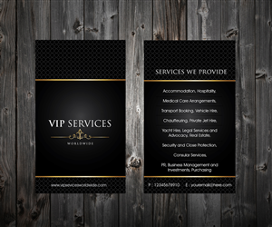 Luxury Service Provider needs a logo, stationery and colour scheme design | Design de Papeterie par Aaaron