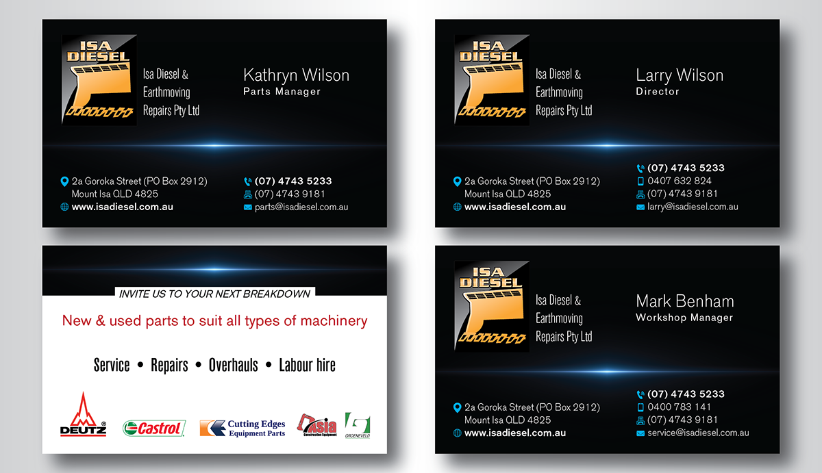 Business Card Design by darkobovan for this project | Design: #3724034